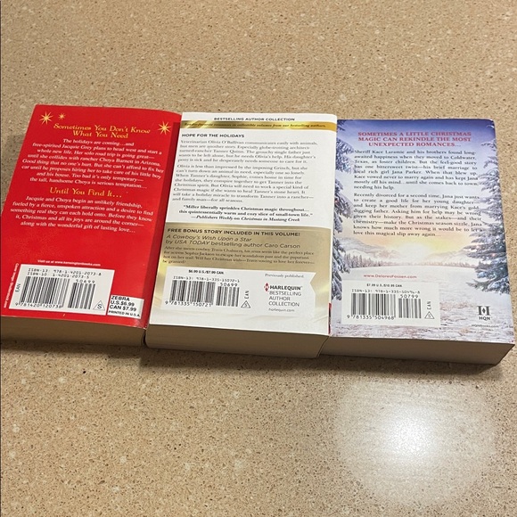 Set of Three Christmas Romance Novels - Picture 2 of 3